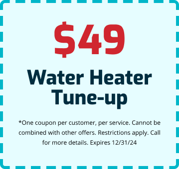 $49 water heater tune up coupon